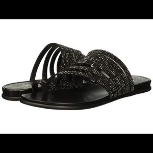 Women’s Vince Camuto Black Jeweled Sandals